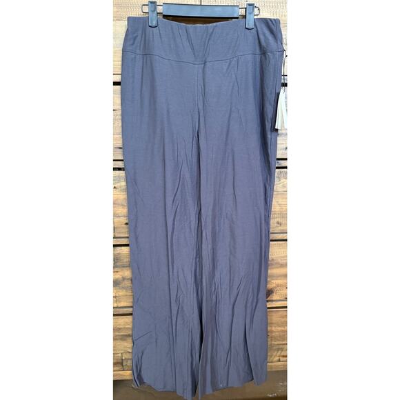 Lunya Pants Womens Large Gray Wide Leg Lounge Sleepwear Made USA NEW - Picture 1 of 9